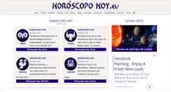 Desktop Screenshot of horoscopohoy.eu